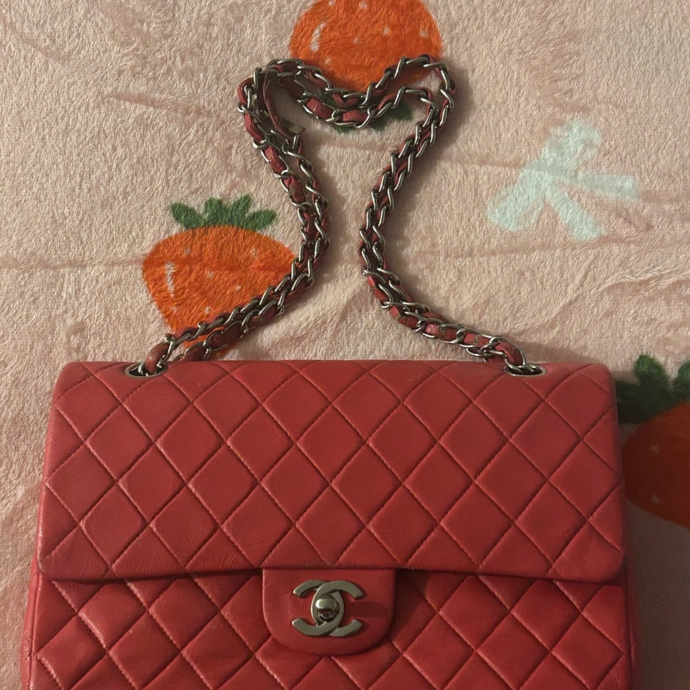 1990s Chanel Pink 🎀 Quilted Double flap